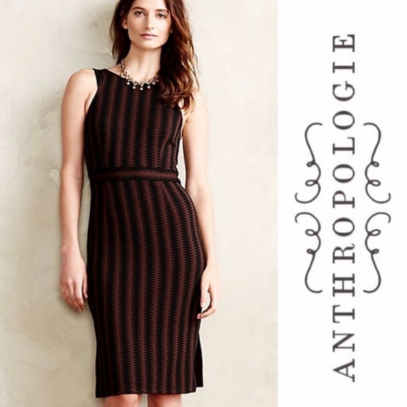 NWT Anthropologie Maeve Meridian Midi Dress Sz L - Picture 1 of 6